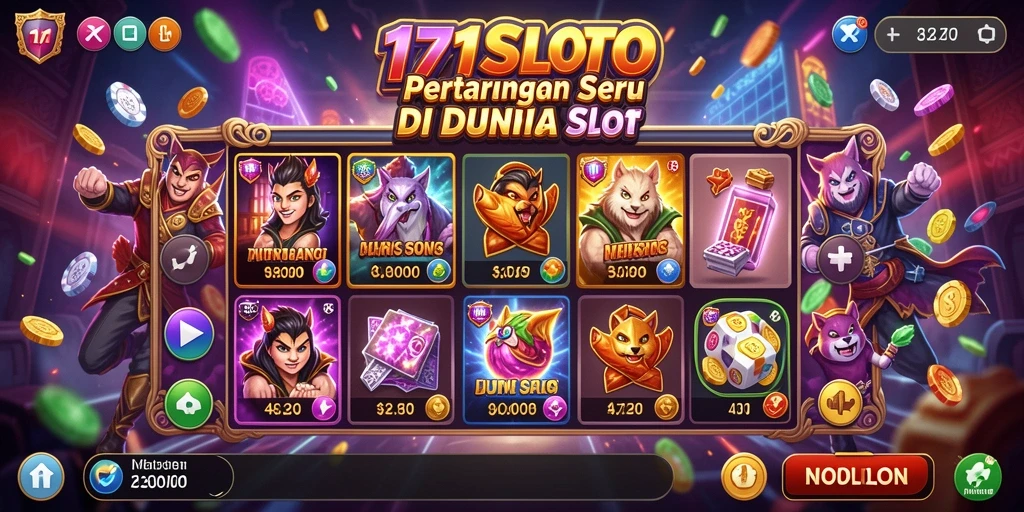 Tampilan aksi seru dalam permainan Fighting 171SLOT.
