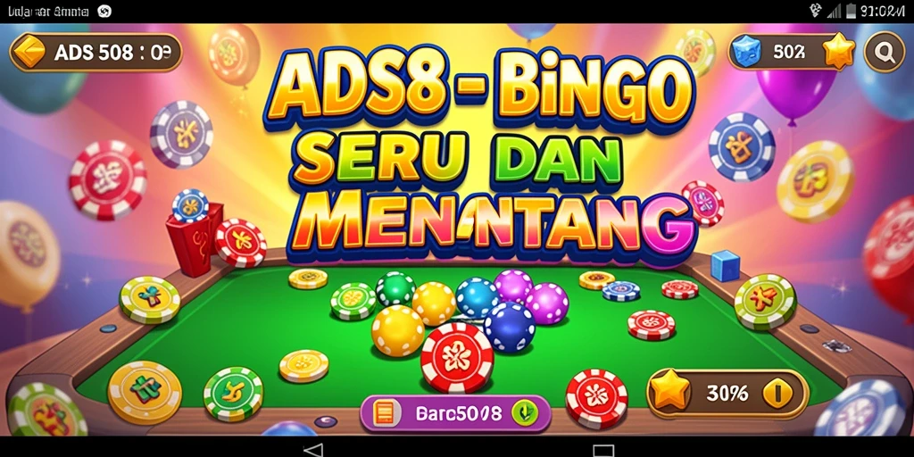Tampilan gameplay seru dari Bingo ADS508.