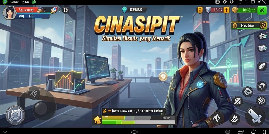 Screenshot CINASIPIT menunjukkan momen keseruan dalam membangun bisnis.