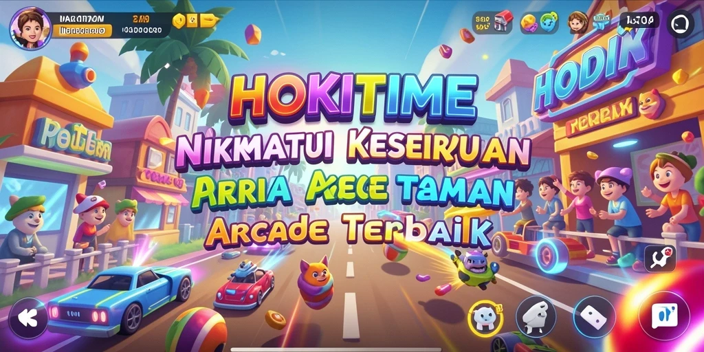 Tampilan gameplay HOKITIME yang mengasyikkan dan penuh warna.