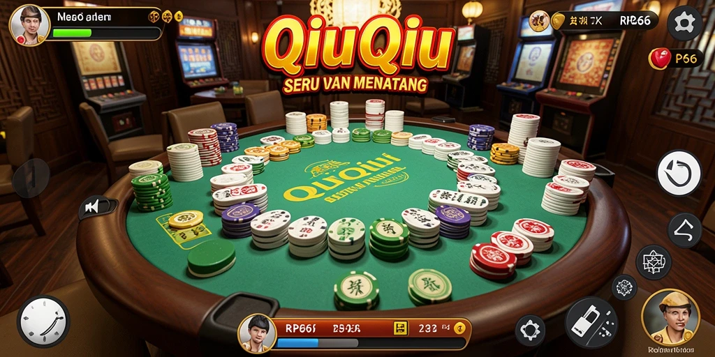 Tampilan gameplay RP66 dengan kartu dan interaksi pemain.